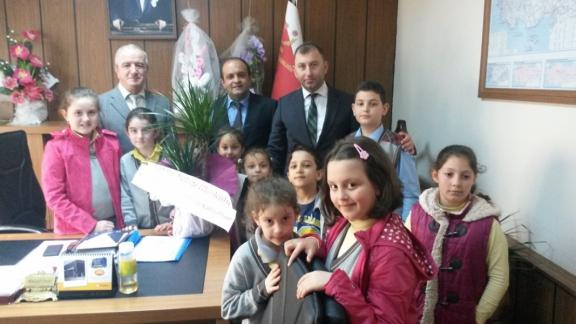 Yavuz Selim İlkokulu İlçe Emniyet Müdürlüğünü Ziyaret Etti