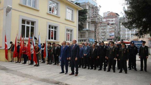 29 Ekim Cumhuriyet Bayramı Çelenk Sunma Töreni Gerçekleştirildi