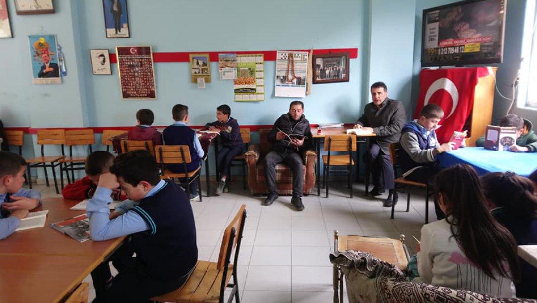 Oymalıtepe Şehit Sedat Kaplan Ortaokulu Okuyan Yomra Projesini Halka Taşıdı...