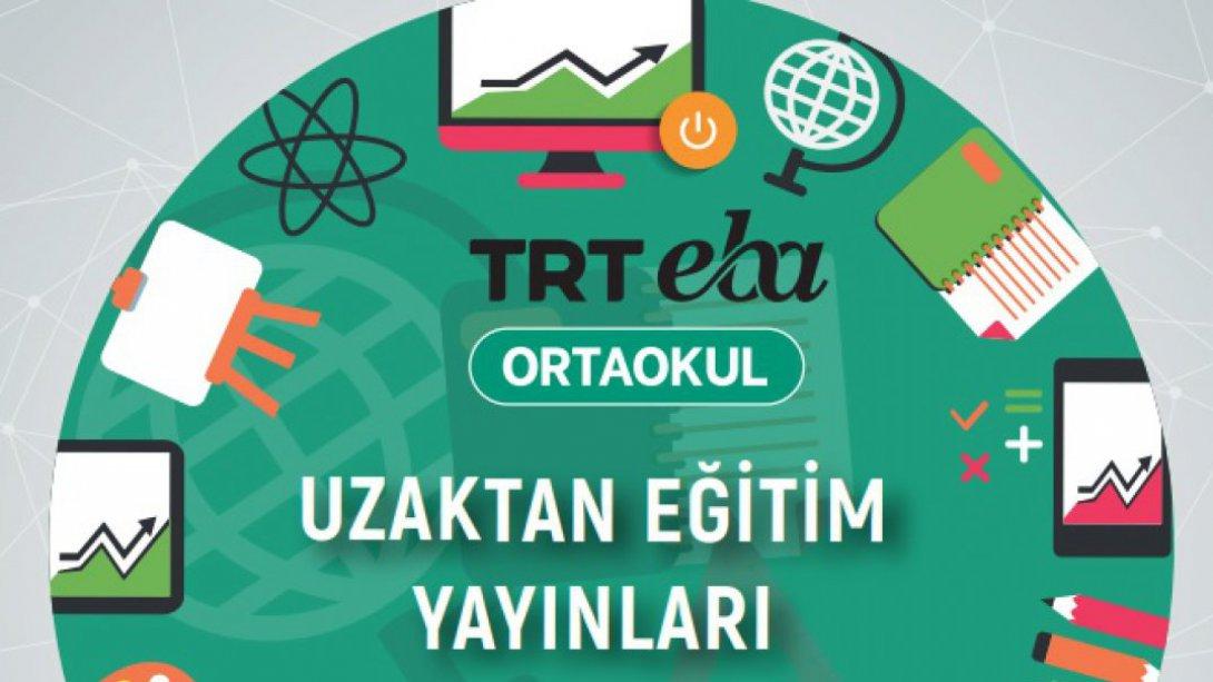 EBA TV Uzaktan Eğitim Yayınları (Ortaokul)