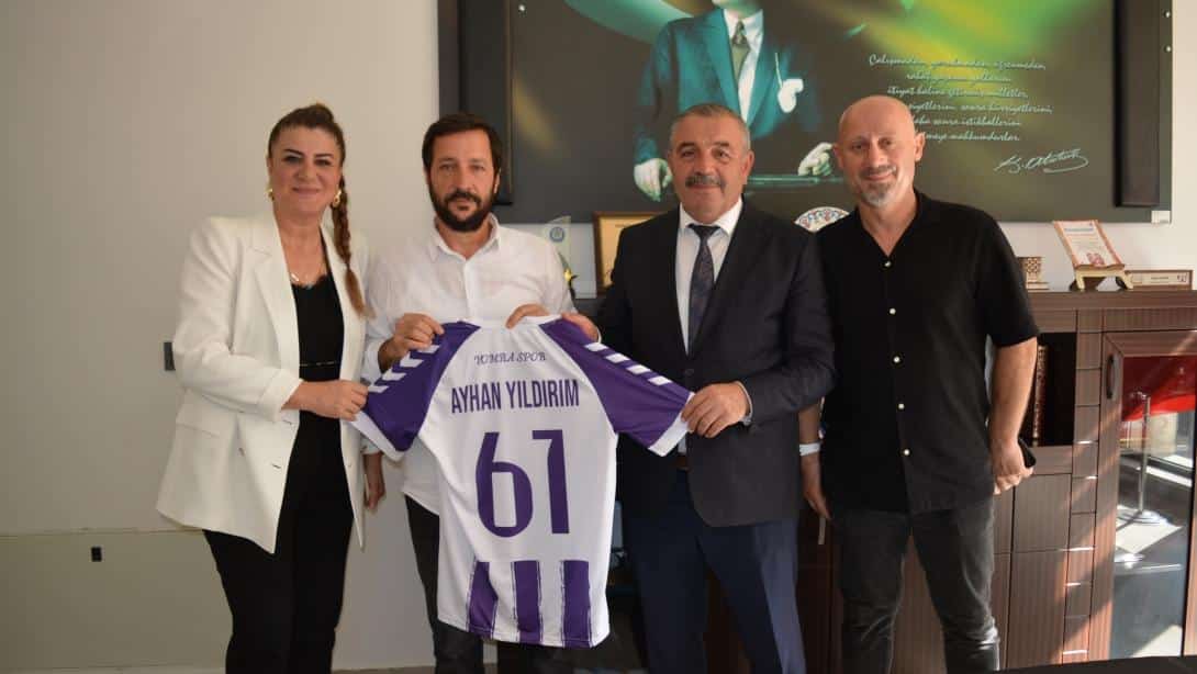 YOMRA SPOR KULÜBÜNDEN MÜDÜRLÜĞÜMÜZE ZİYARET